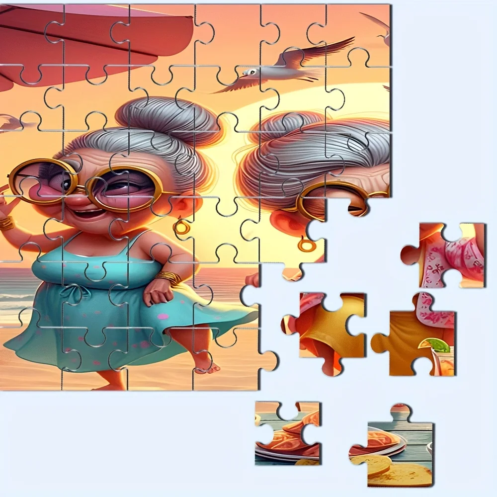 Puzzle pour adultes 500/1000 pièces, haute qualité, jeu familial amusant et relaxant, parfait pour les anniversaires, Noël, Halloween et cadeaux, meilleur