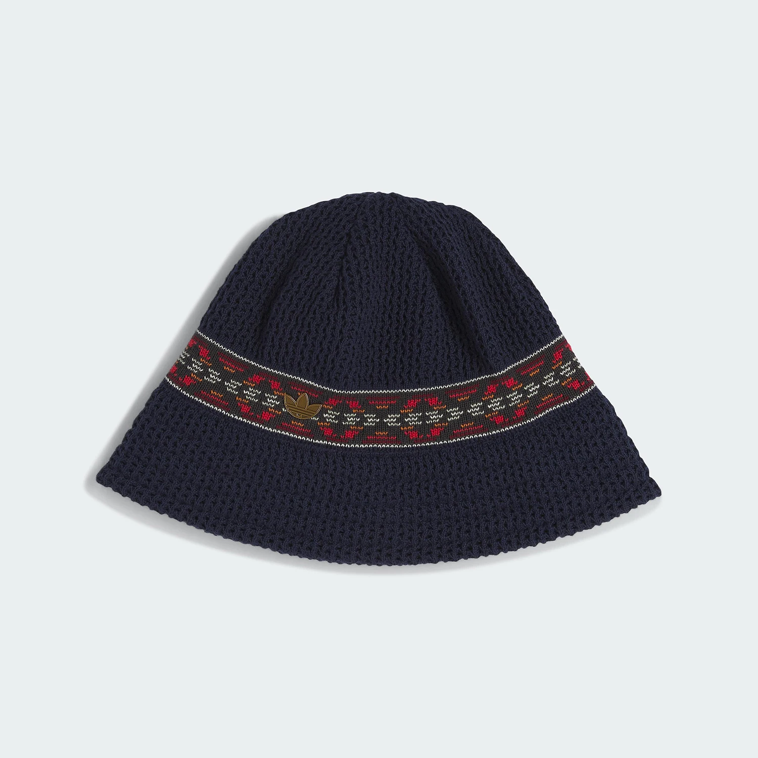Gorro de punto retro suave e informal Adidas original con diseño de trébol para hombre y mujer JP4208