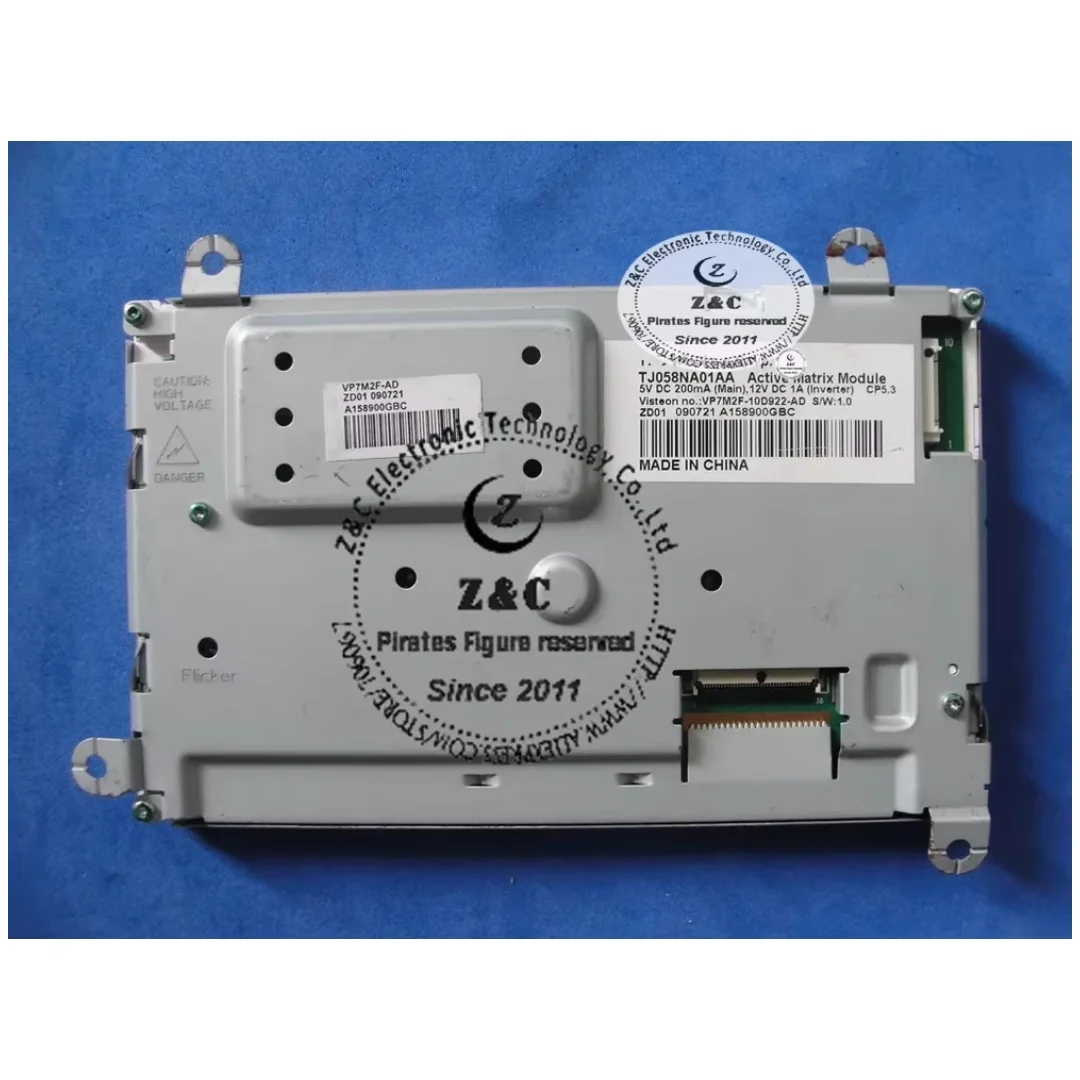 TJ058NA01AA  LTL582T-9161-2 Original A+grade 5.8 Inch LCD Display Panel for Car GPS Navigation