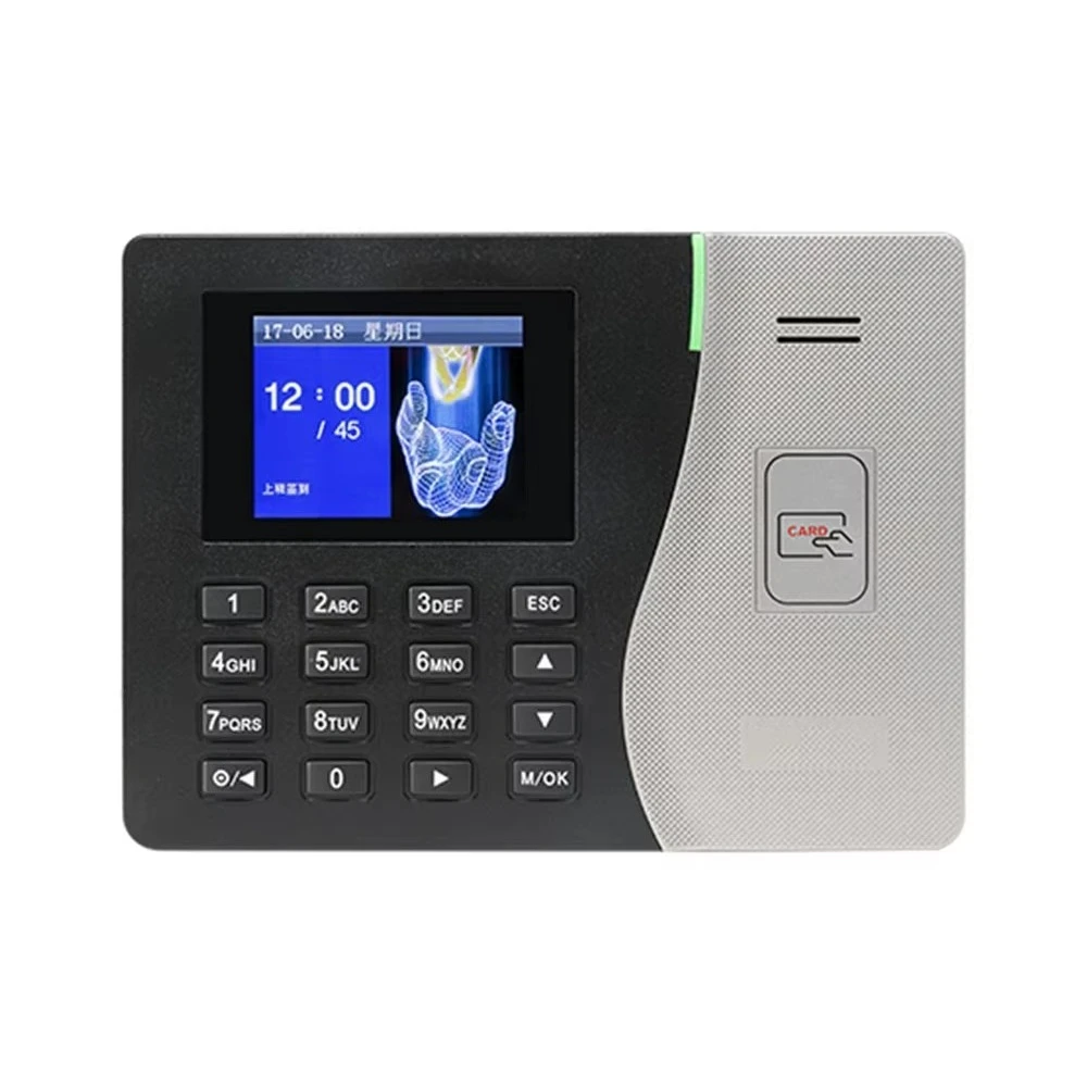 Employee Time Punch Clock Finger Print Attendance Machine