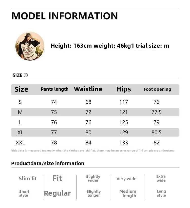 Retro Wide Leg Japanese Splicing Jeans Women's Button Loose Fit CasualHigh Waist Seven-Foot Pants American Design Shorts