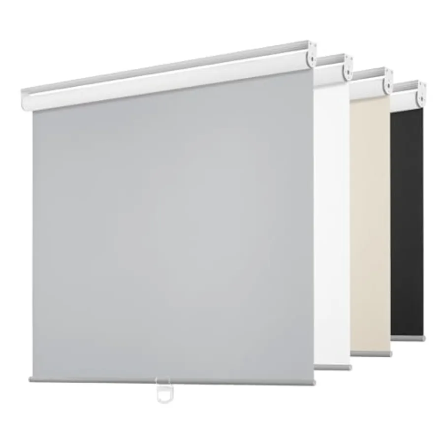 

Cordless Free-Stop 100% out Blinds for Windows, Roller Windows Shades with Thermal Insulated, UV Protection Fabric for Living R