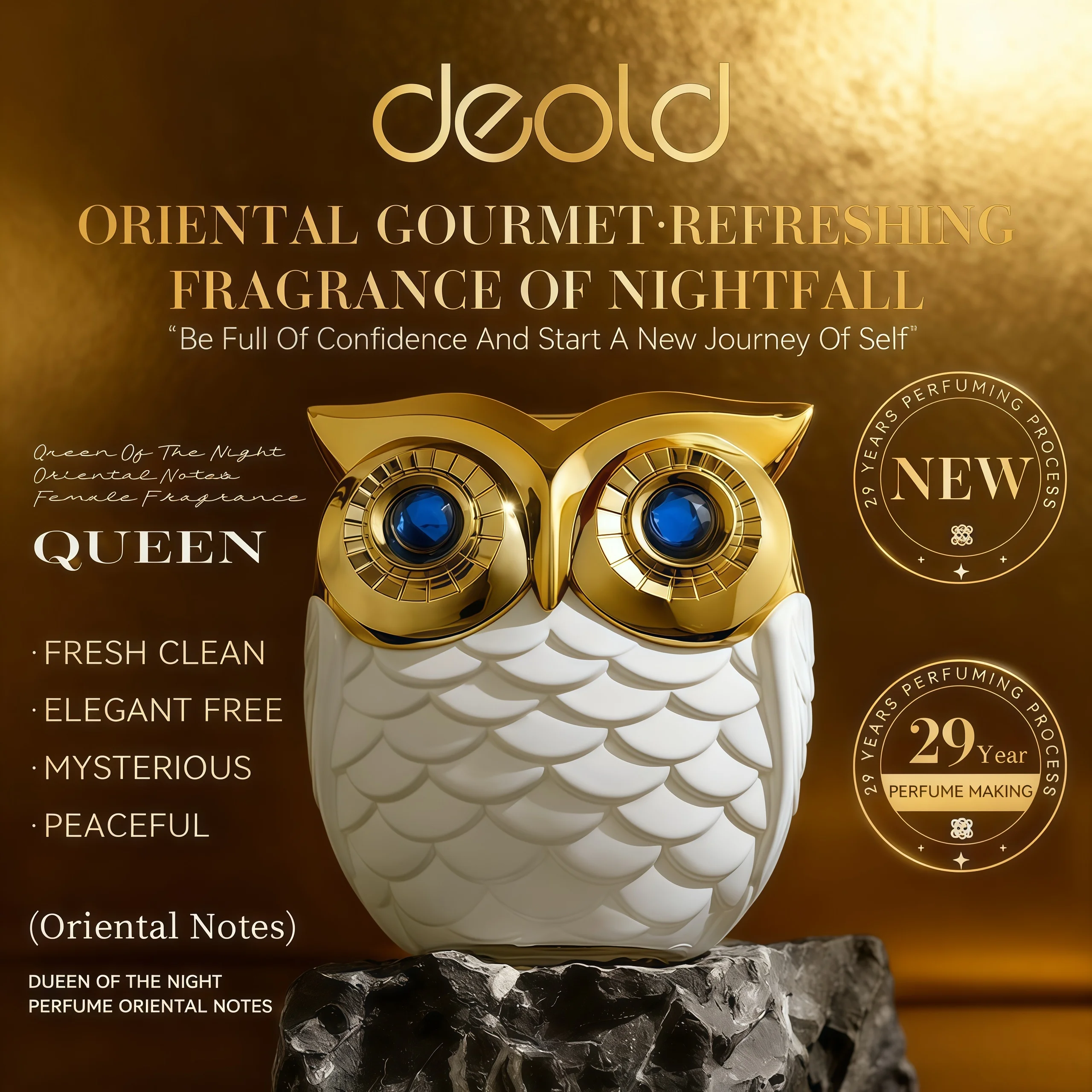 Midnight Queen Jugendparfüm, 100 ml, floraler, fruchtiger, holziger Duft, schwarze Johannisbeere, Jasmin, Tuberose, Vanille, Sandelholz