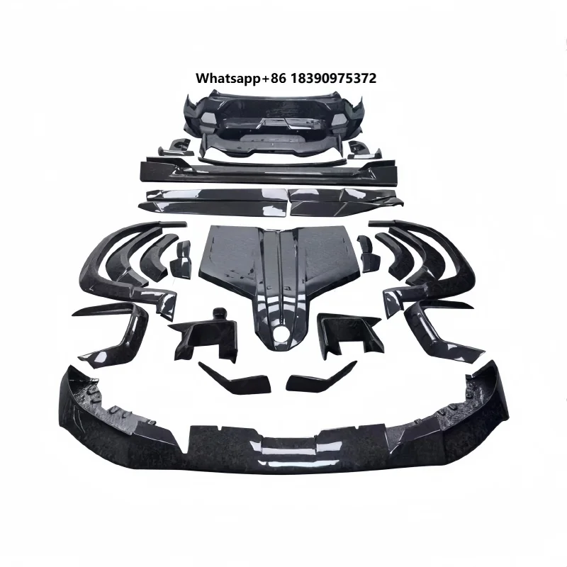 Suitable for XM Upgrade and MSY Dry Carbon Fiber Material Small Enclosure Complete Set of Modification Accessories Body Kit