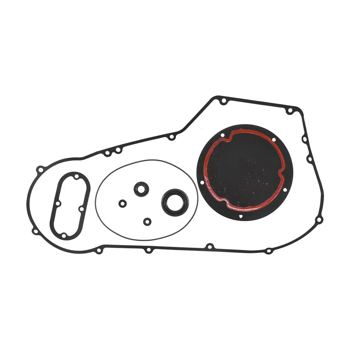 Primary Gasket Kit Fit for Harley Dyna & Softail Models 1994-2005, Including 25416-70 60567-90 60539-94 Clutch Cover Inspection
