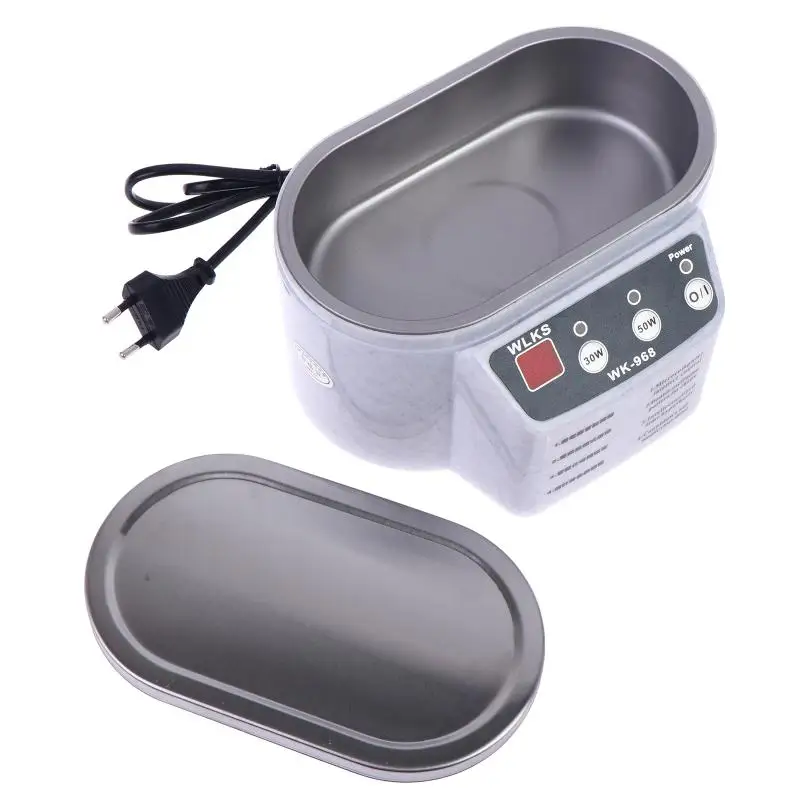 1 Set Ultrasonic Cleaner 30/50W Sonicator Bath 40Khz Degas For Contact Lens