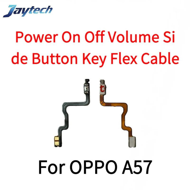 For OPPO A54 A57 4G 5G Power Switch On/Off Button Volume control Key Button Flex Cable