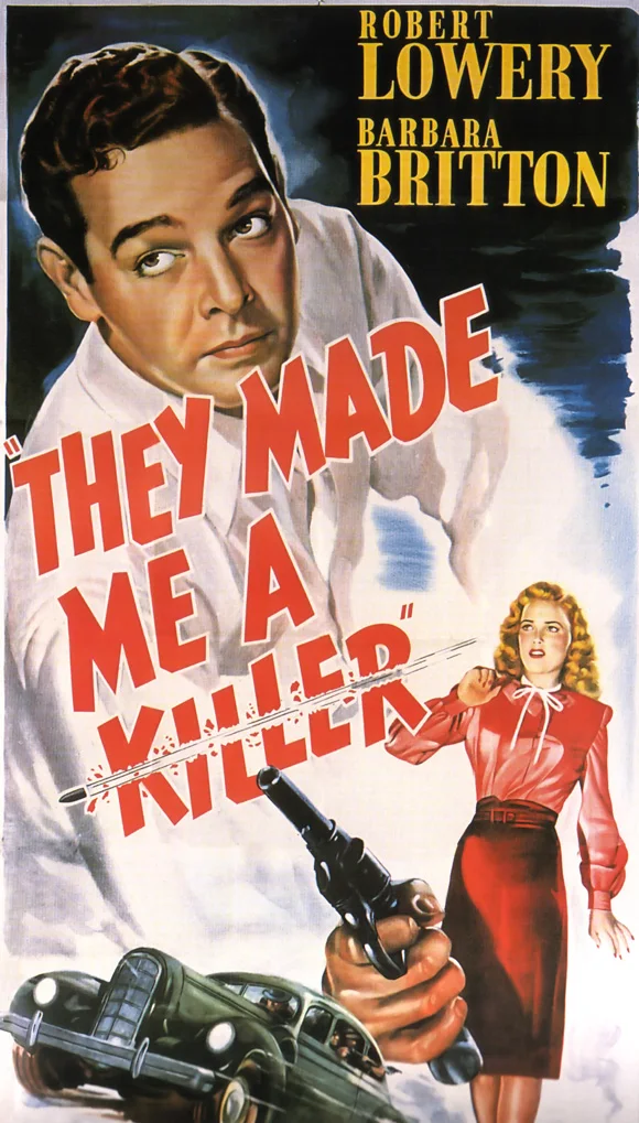 VINTAGE THEY MADE ME A KILLER MOVIE Art Picture Print Silk Poster Home Wall Decor