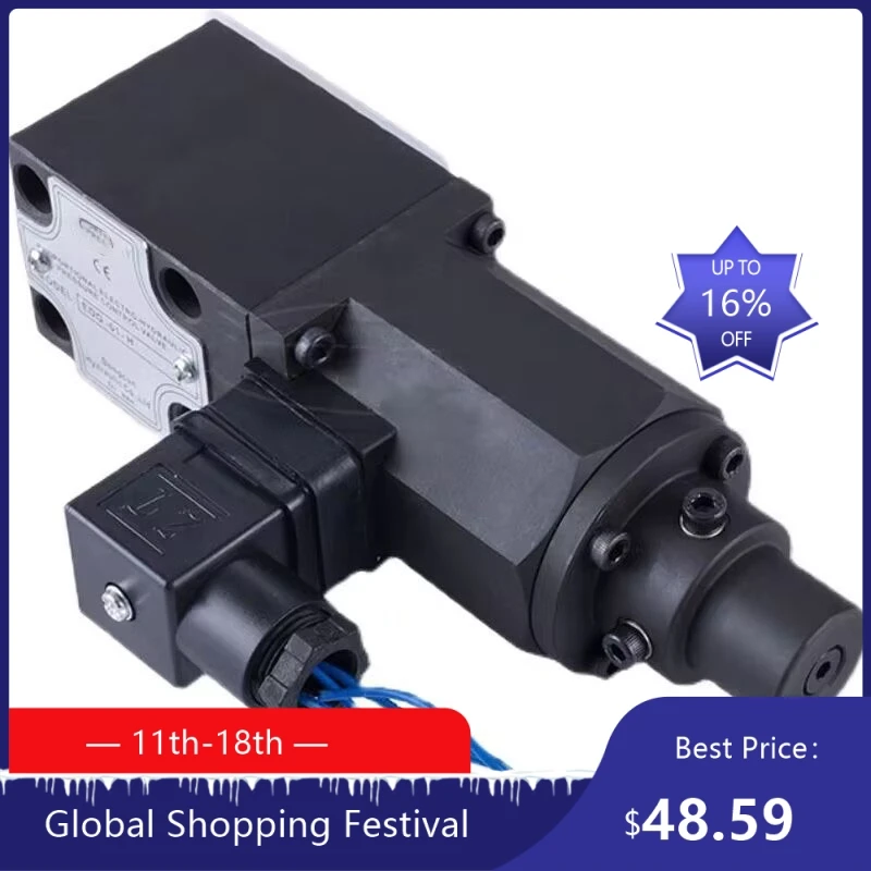 

1908 2025 EDG-01-C/H Электромагнитный одинарный/двойной пропорциональный клапан давления Пропорциональный клапан давления 2 922