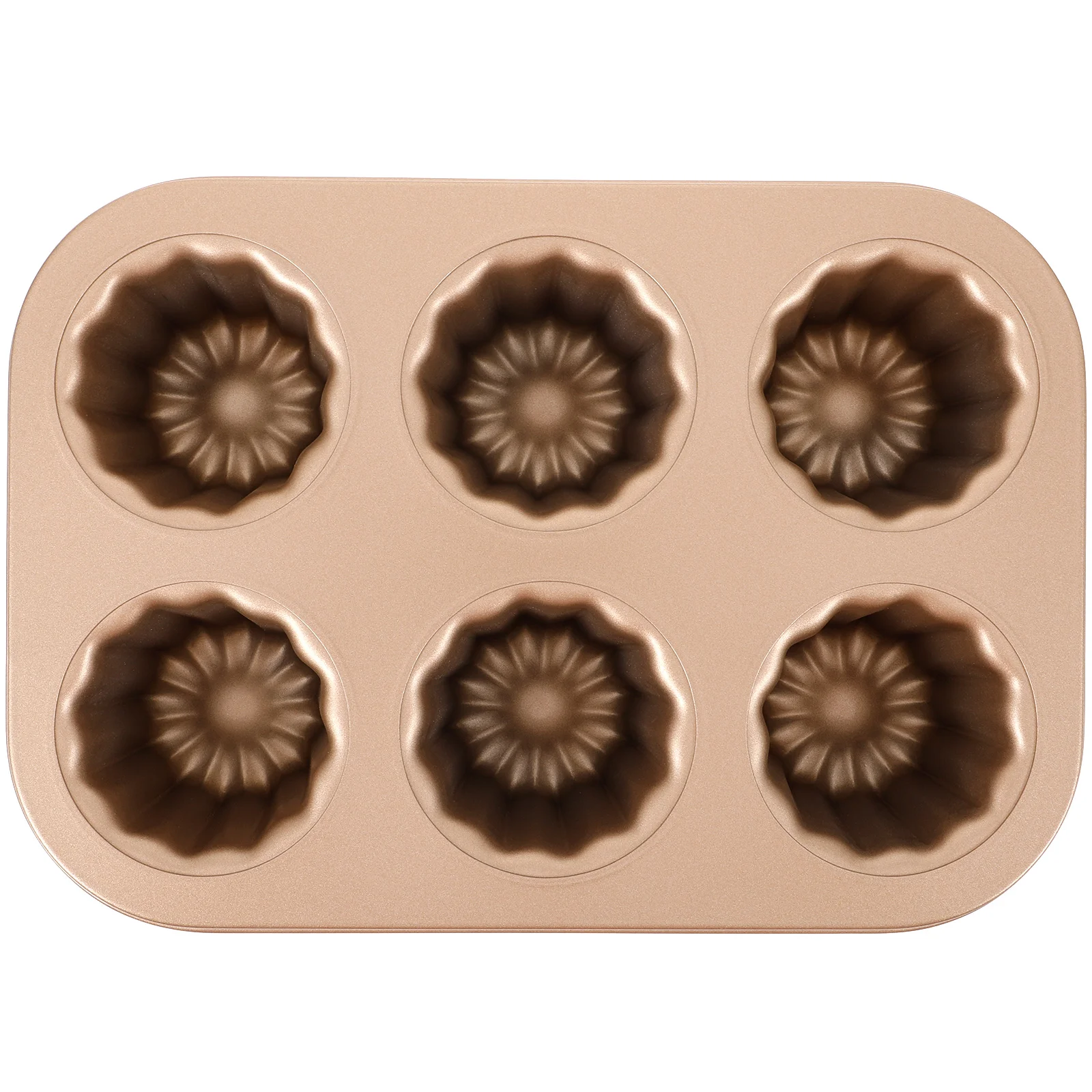 

Форма для выпечки торта с антипригарным покрытием, 6, форма для десерта из углеродистой стали, форма для выпечки, углеродистая сталь, гибкая, легко снимается, шоколадный инструмент