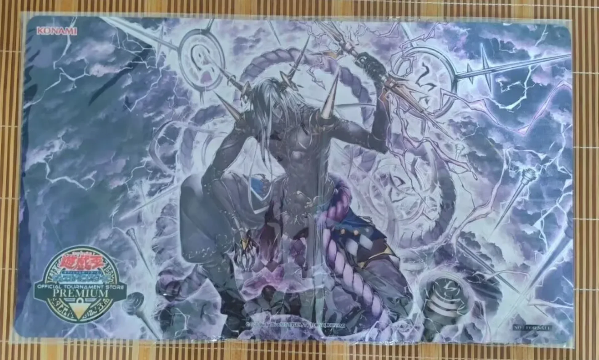 yugioh-konami-duel-monsters-premium-juraishin-le-dieu-du-tonnerre-maudit-tapis-de-jeu-scelle-officiel-de-la-collection