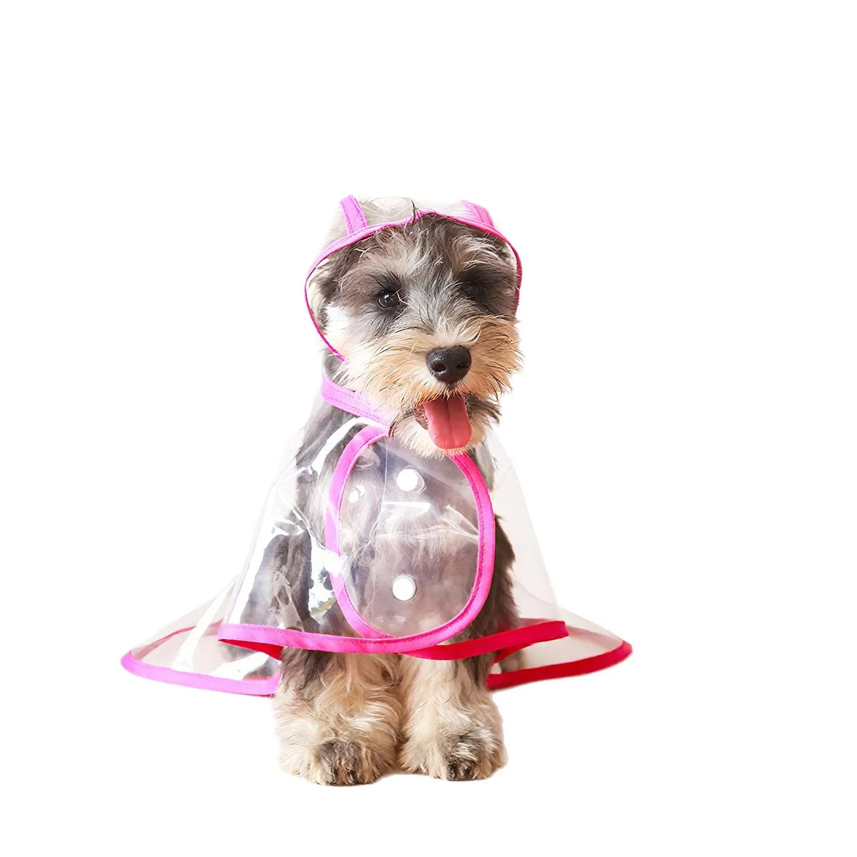 

CX dog raincoat transparent waterproof rainy day clothes dog walking artifact small and medium dog