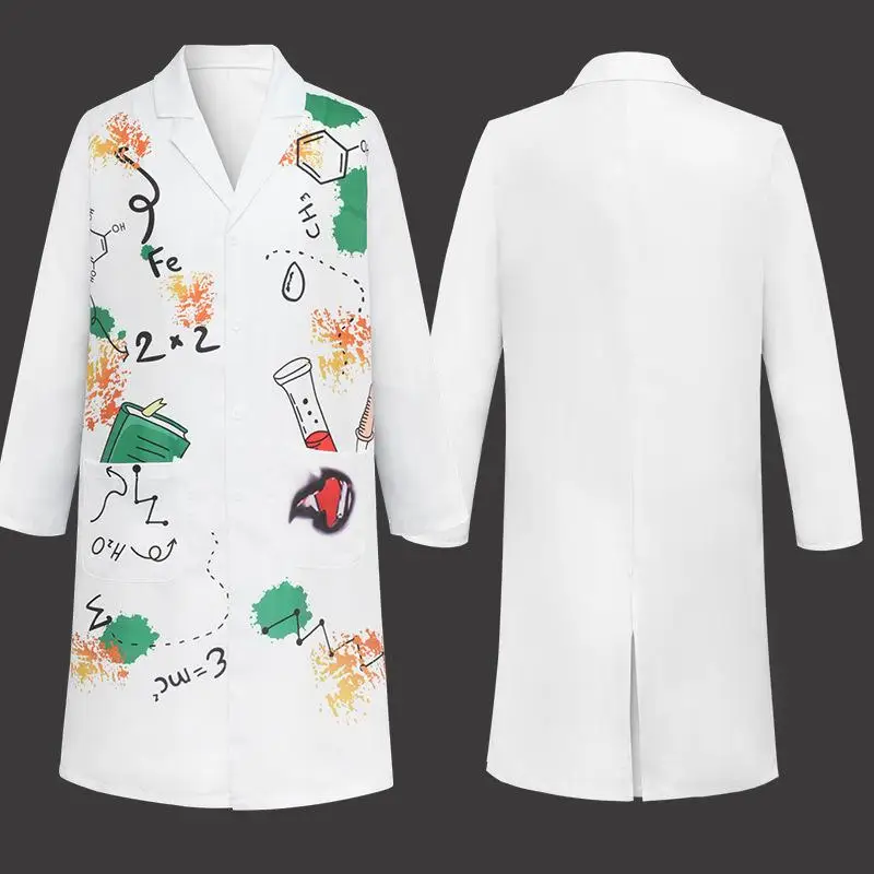 loween Pazzo Scienziato Costume da Spettacolo Teatrale Profionale Dr up Scienza Mostro Fly ow Outfit Manufatto Cinese...
