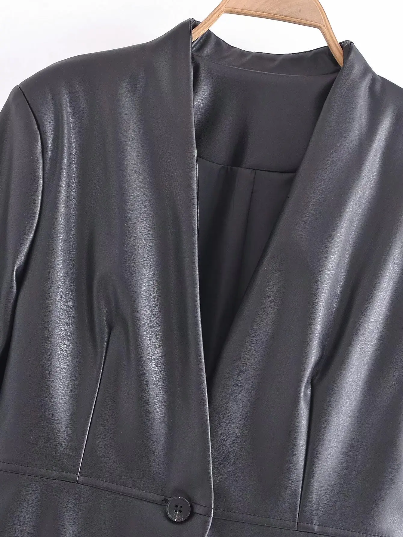 2022 nuovissime giacche da donna capispalla cappotti da donna tuta in pelle da donna giacca lunga in ecopelle PU giacca in pelle da donna
