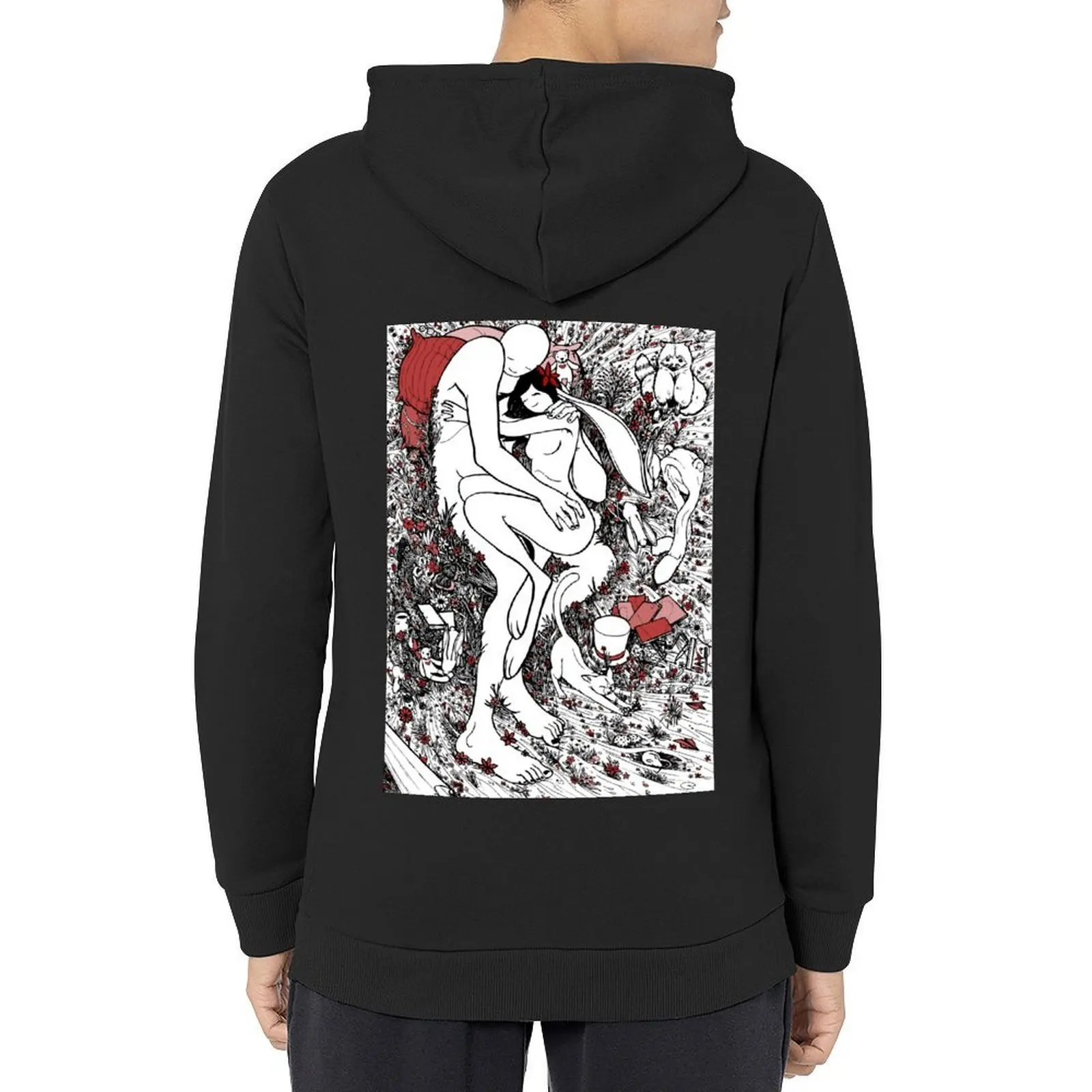 

Filled Nest Hoodie men clothes japanese style winter clothes men's autumn clothes men's oversize hoodie