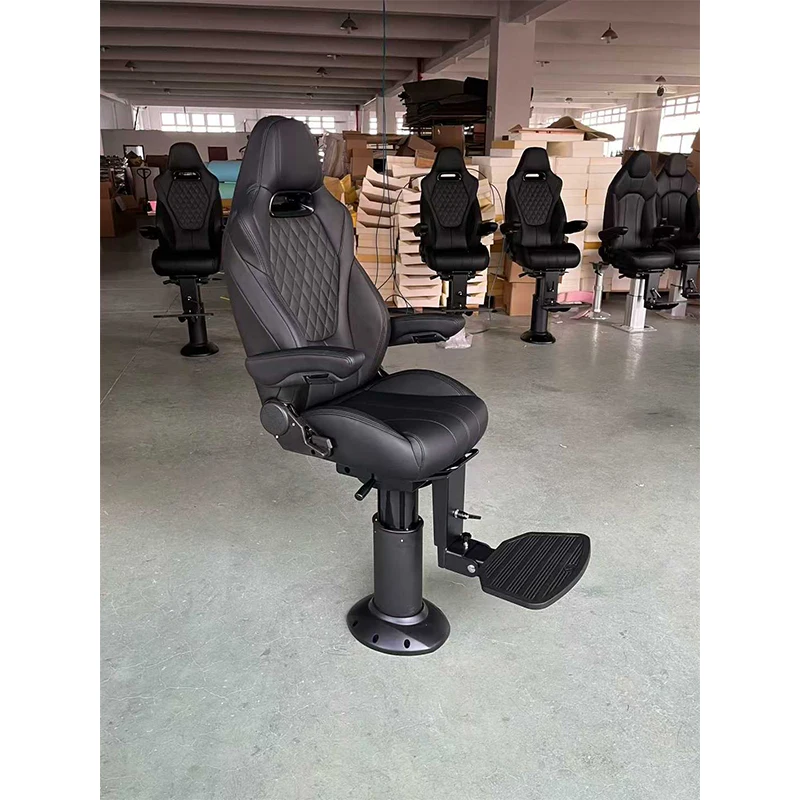 Marine Multiple Styles Customized Color Flip Back Boat Seat Pilot Chair Folding Boat Captain Chair