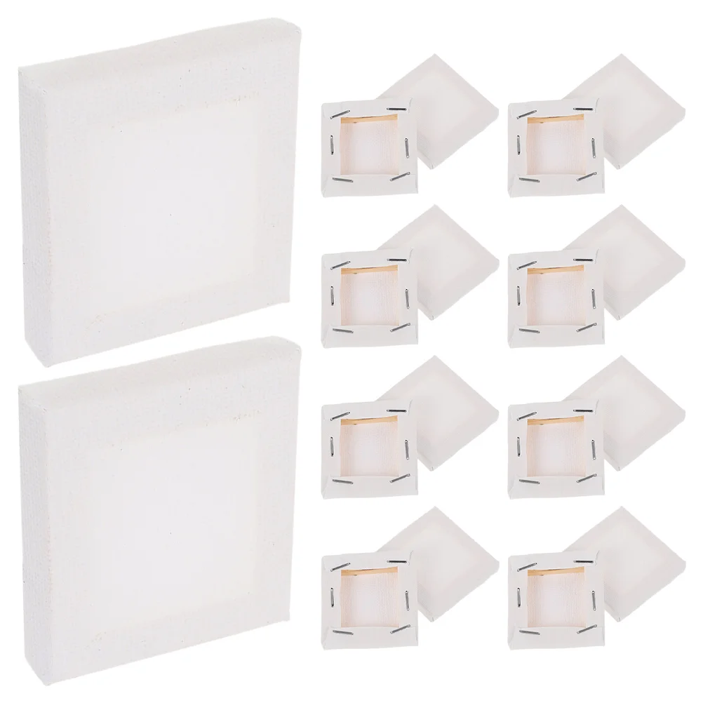 

20 Pcs Oil Painting Frame Kids Canvas Blank Frames Craft Drawing Boards Artist Mini DIY for