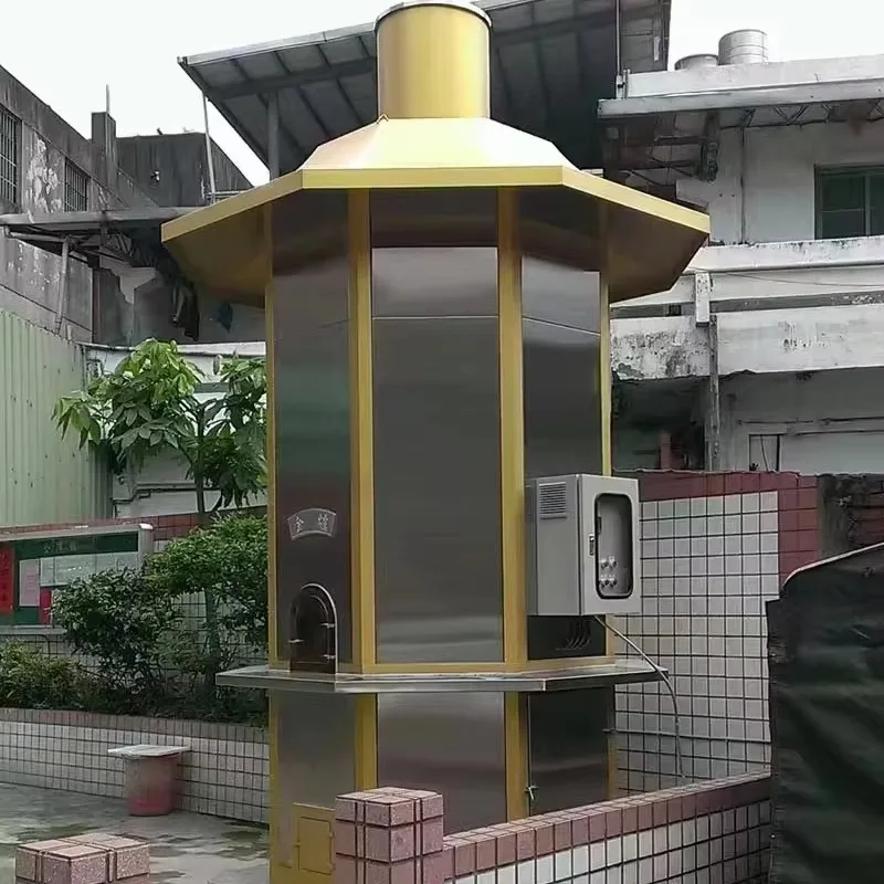 Customized Body Human Crematorium Cremation Machine Diesel Fired Crematory Oven Incinerator