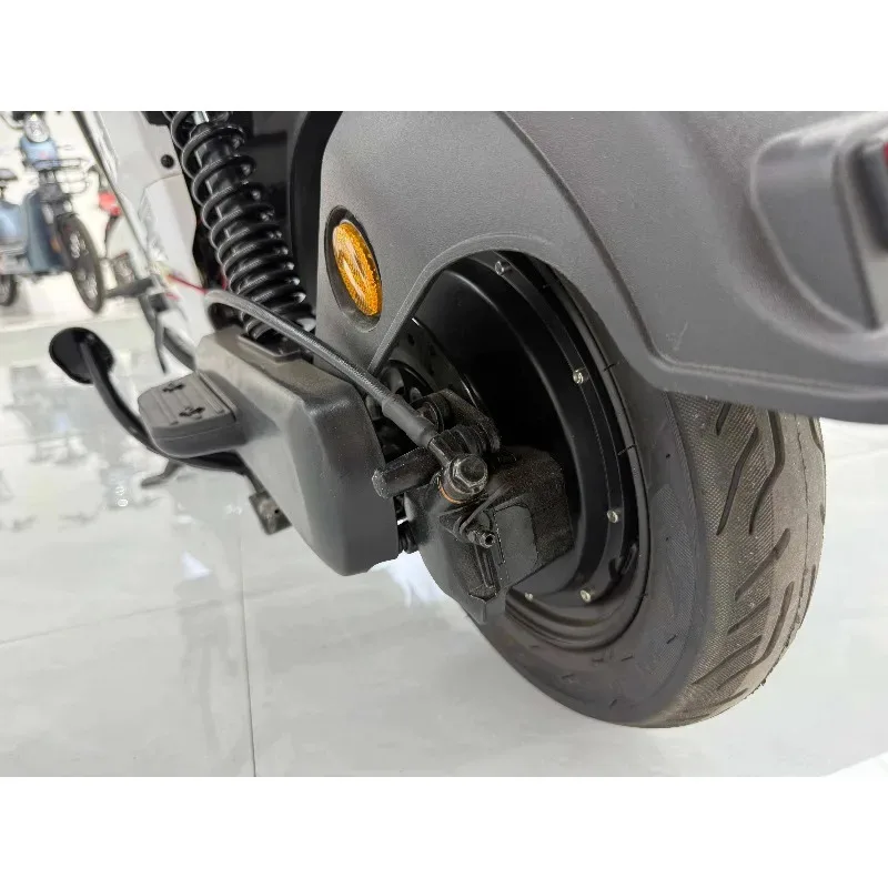 

Zuimi High-end City Bike Steel Frame 3-Speed Gears 350W Rear Hub Brushless Motor Drum Brake Integrated 60km Lead-