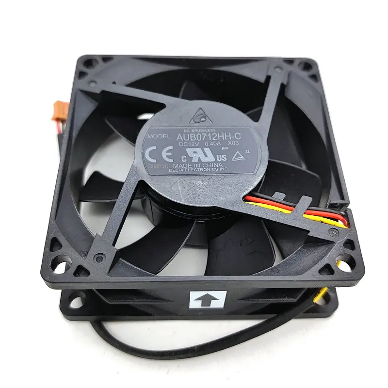 Nouvel original pour le ventilateur de refroidissement AUB0712HH-C de budgétaire de DC12V 0.40A 70*70*25MM