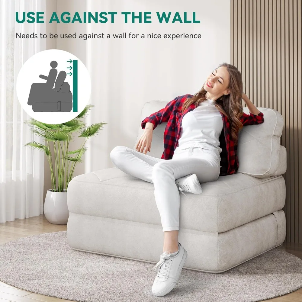 Модернизированный карманный пружинный складной диван-кровать - удобное кресло-спальное кресло-трансформер