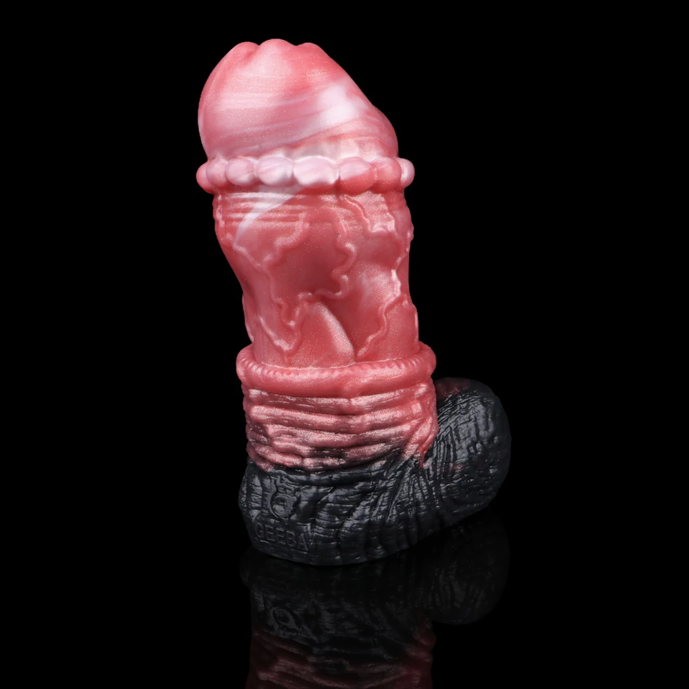 GBAR Realistico Cavallo Pene Masturbatore Maschile Manica Animale Tasca Figa Silicone Pene Stroker Giocattoli Del Sesso Per Uomini Adulti Negozio Sexy