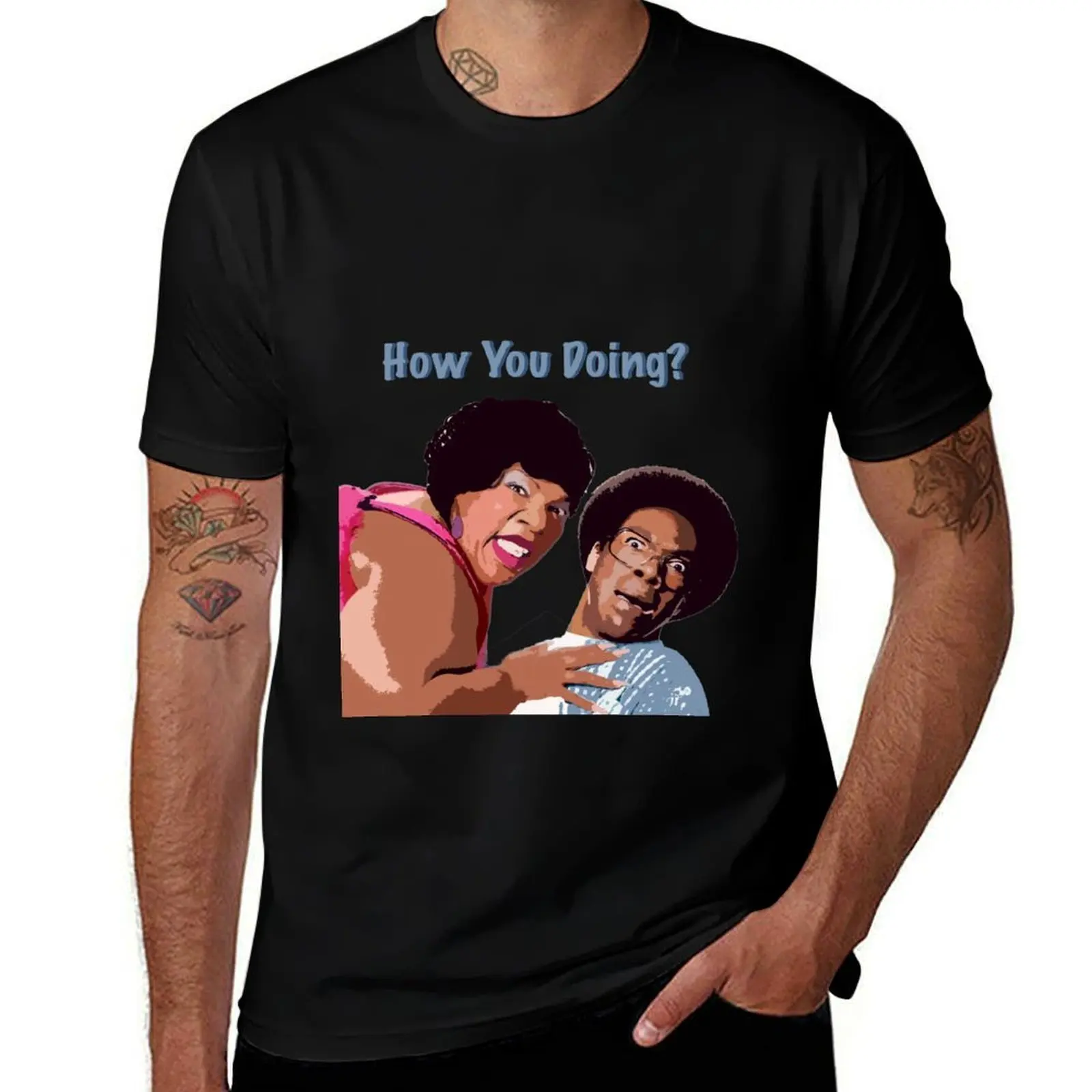 

Norbit - HOW YOU DOING T-Shirt Casual Graphic Print Tee