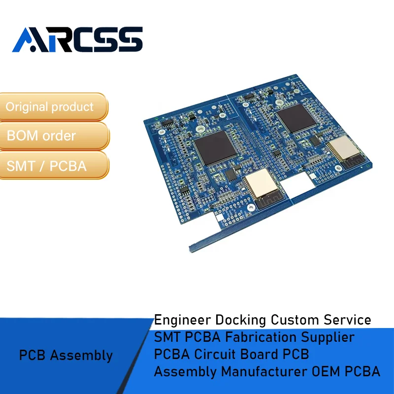 مهندس لرسو السفن خدمة مخصصة SMT PCBA مصنع المورد PCBA لوحة دوائر كهربائية PCB الجمعية الشركة المصنعة OEM PCBA