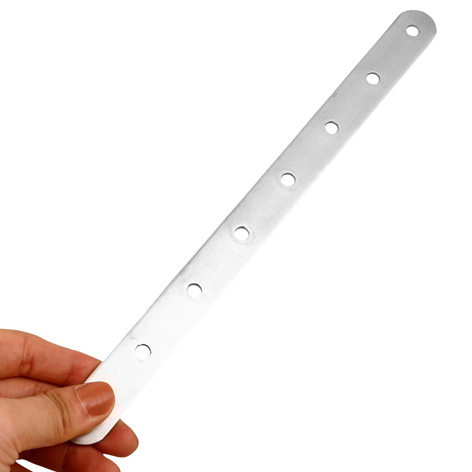 

2Pcs Stainless Steel Corner Brackets 250x19mm 3mm Thick LShape Mending Plates with Holes Wood Connectors Straight Brackets