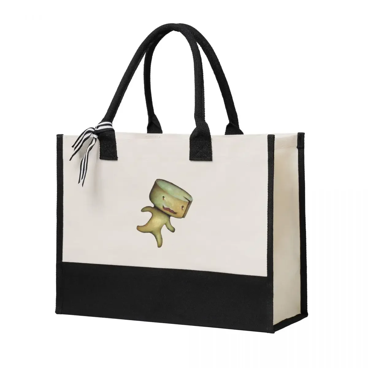 Canvas Gift Shopping Bag The Stinky Cheese Man Canvas Large Capacity Bag Customizable Quality Gifts