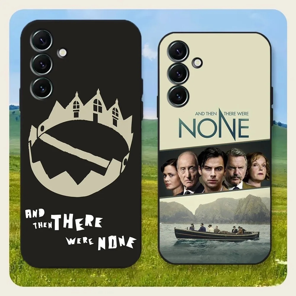 And Then There Were None TV Phone Case For Samsung Galaxy A20,A21s,A22,A31,A32,A52,A53,A72,73,A80,A91Soft Black Cover