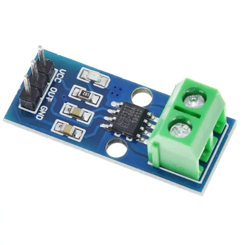 ABQU 3X Hall Current Detection Module TZT ACS712 Hall Current Sensors Module for DIY Electronics and Robotics 30A