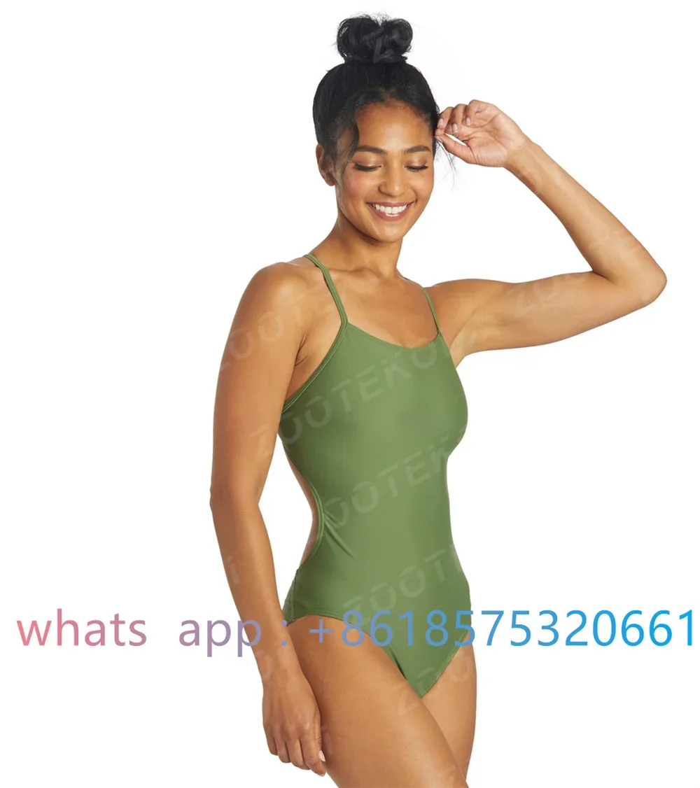 

Micro Back One Piece Swimsuit Women's One Piece Swimsuit Competitive swimsuit Functional Training Swimming 2023