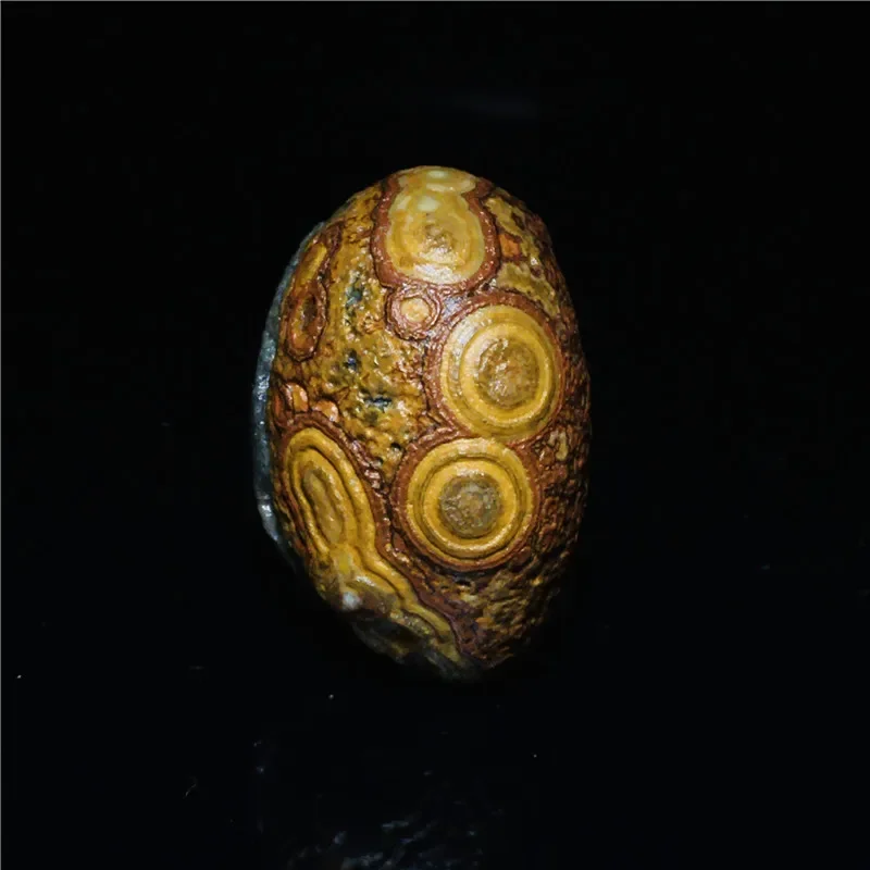 Natural Boutique Coin Stone Eye Stone Mongolia Pretty Agate  Modeling Alashan Gobi Agate Original Stone - view 3