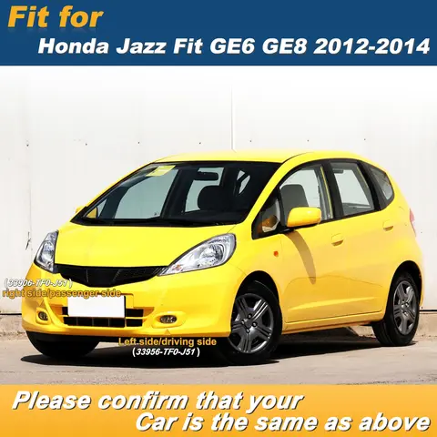 Dimljusram Lampskydd Grillkåpa För Honda Jazz Fit GE6 GE8 2012-2014 33956-TF0-J51 33906-TF0-J51 Biltillbehör 10 best sales Honda Jazz GE8 - №6