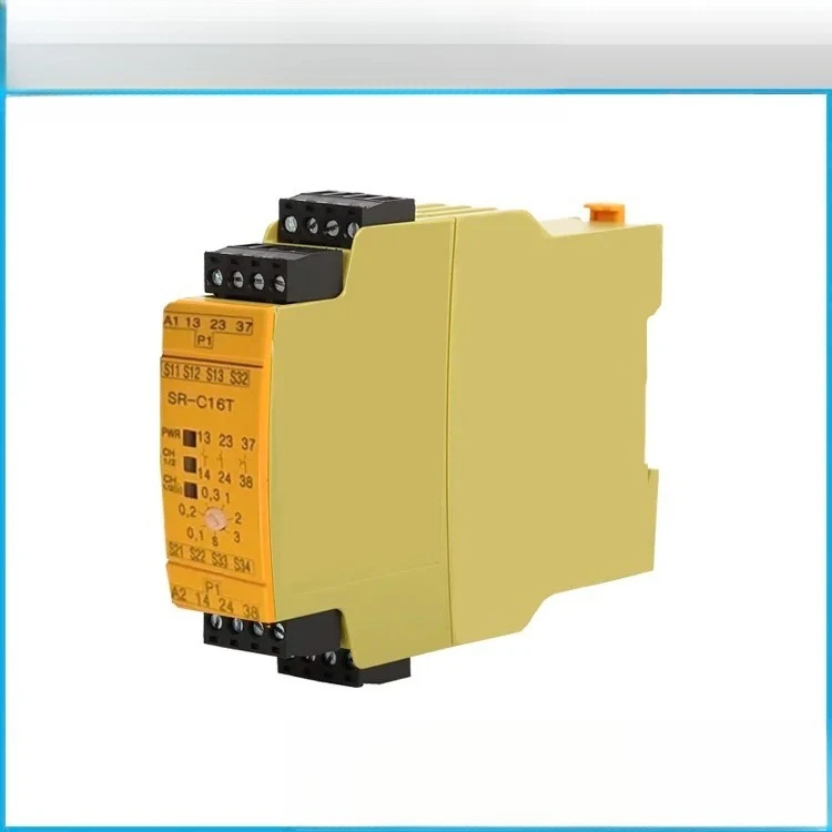 safety monitoring relay emergency stop control switch safety relay