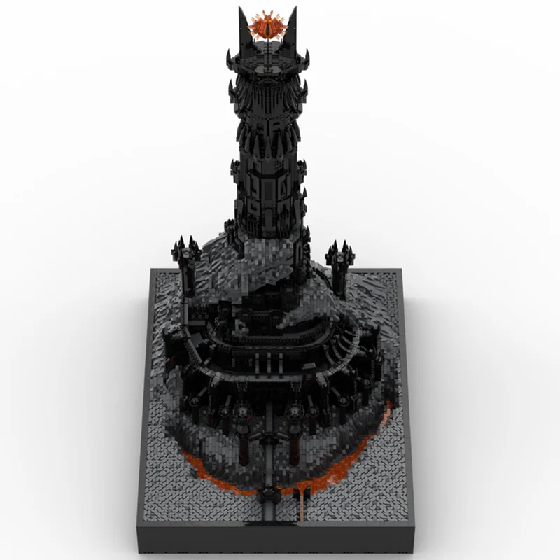 10976 pièces Star Battle Dark Fortress MOC, modèle de blocs de construction modulaires personnalisables, design créatif, populaire, DIY, jouet de vacances pour garçons, cadeaux