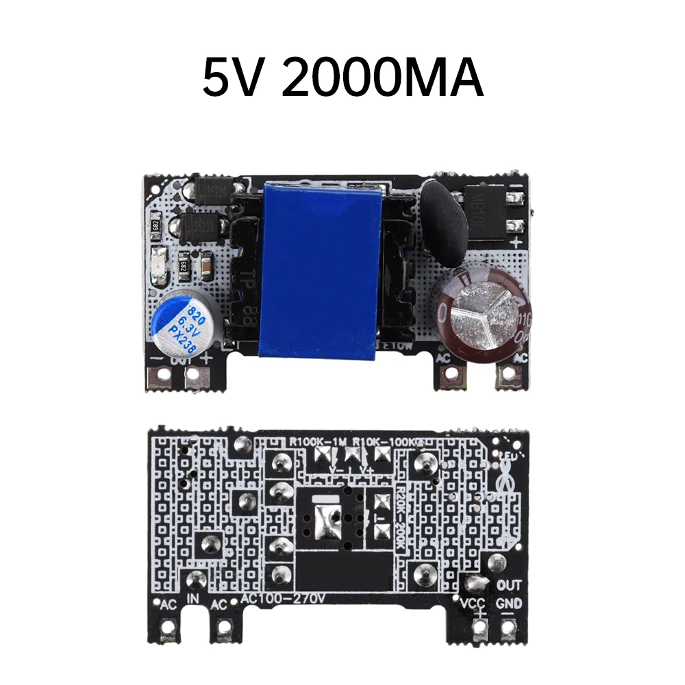 AC/DC to DC Step Down Power Supply Module 700MA/1A/2A Buck Converter Voltage Regulator Board -25-70℃ Switch Model Tool