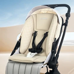 Universal Stroller Seat Cushion Skin Friendly Breathable Thick Cotton Pad Spinal Protection Mattress Stroller Accessories Yoyo