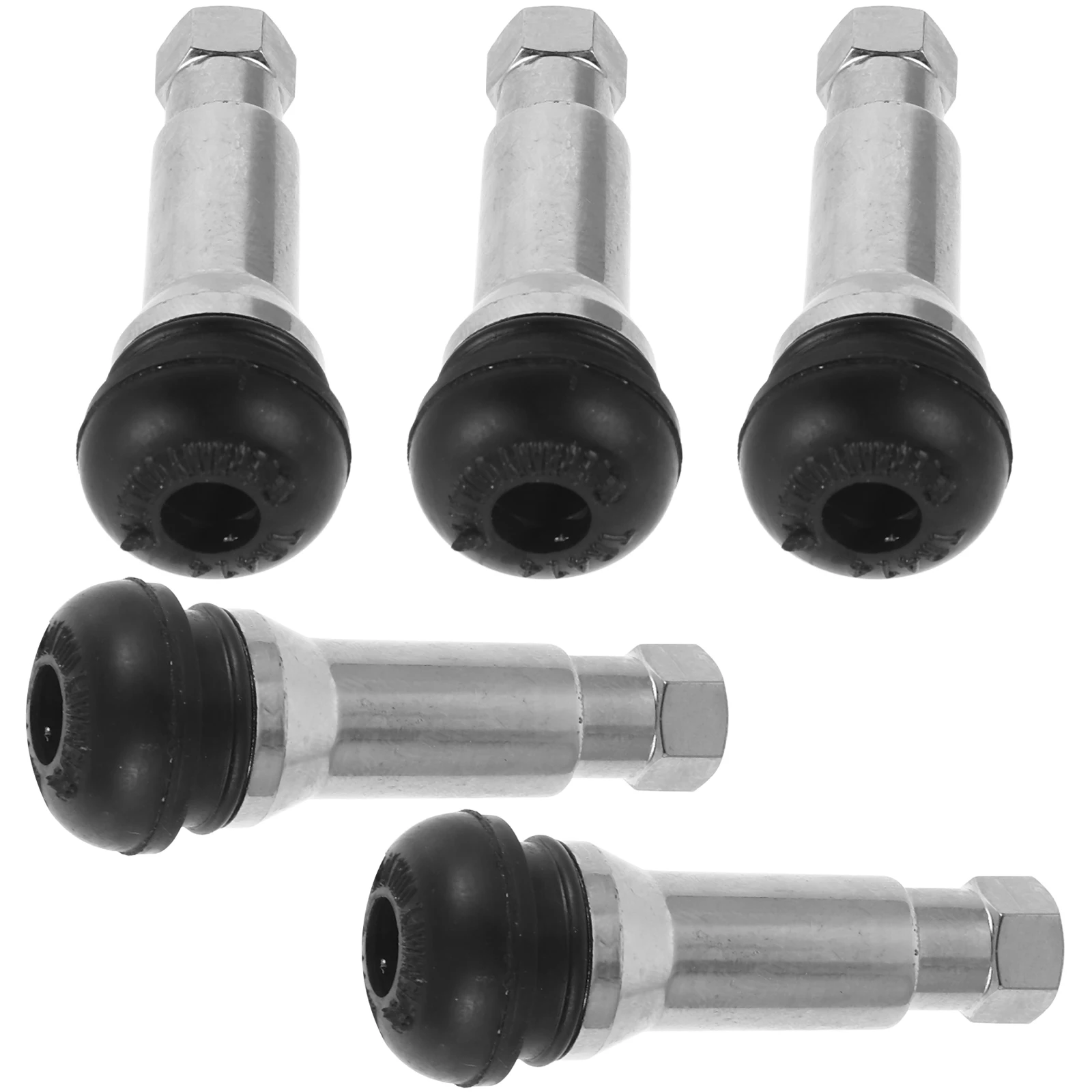 

5pcs Tire Stems Metal Car Accessory Repair Tools Valve Core Kit Tubeless Tubeless Tire Valve Stems Tires Compatibility