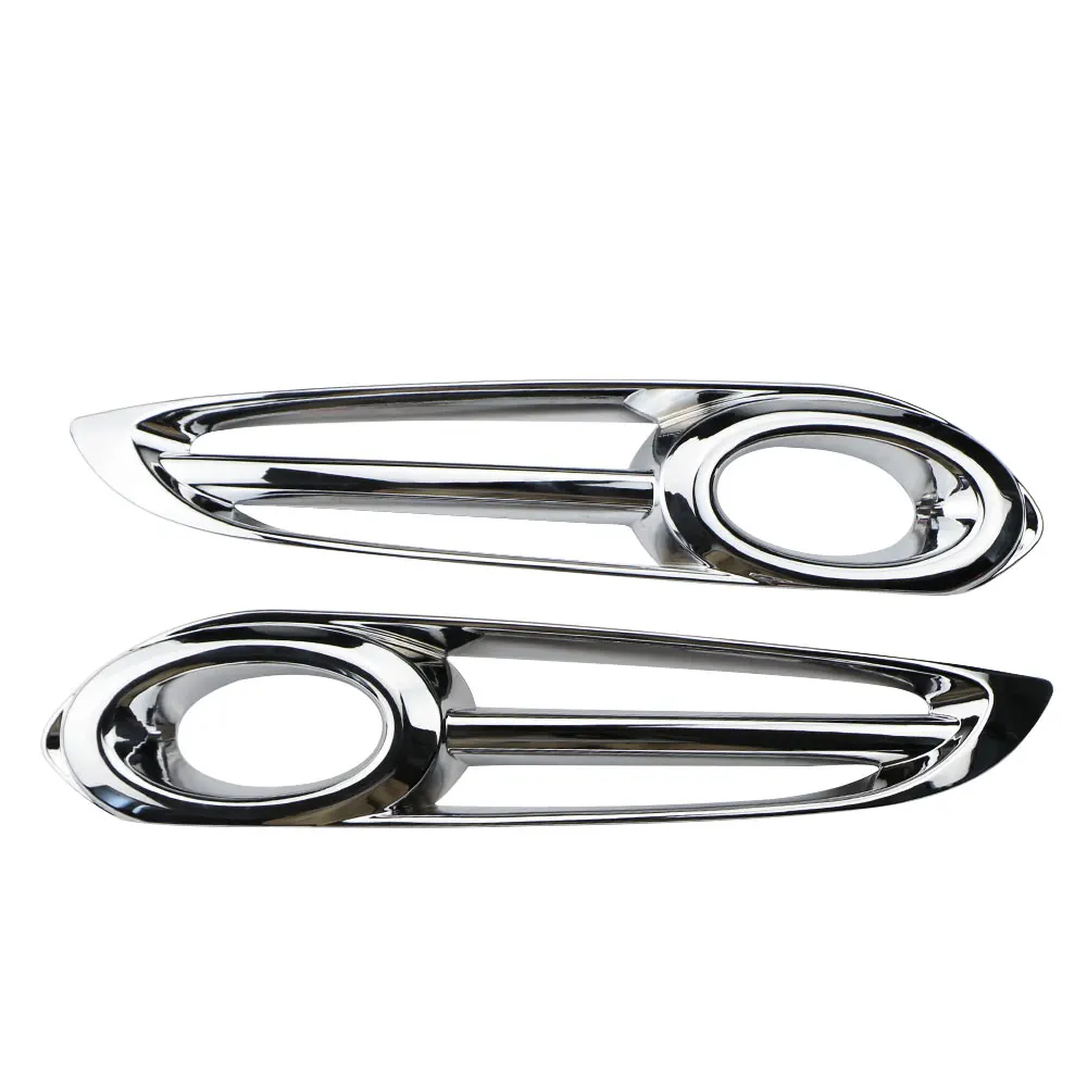 For Honda HR-V HRV Vezel 2014 2015 2016 2017 2018 2019 2020 Car Front Fog Light Cover ABS Chrome Trim Foglight Protector
