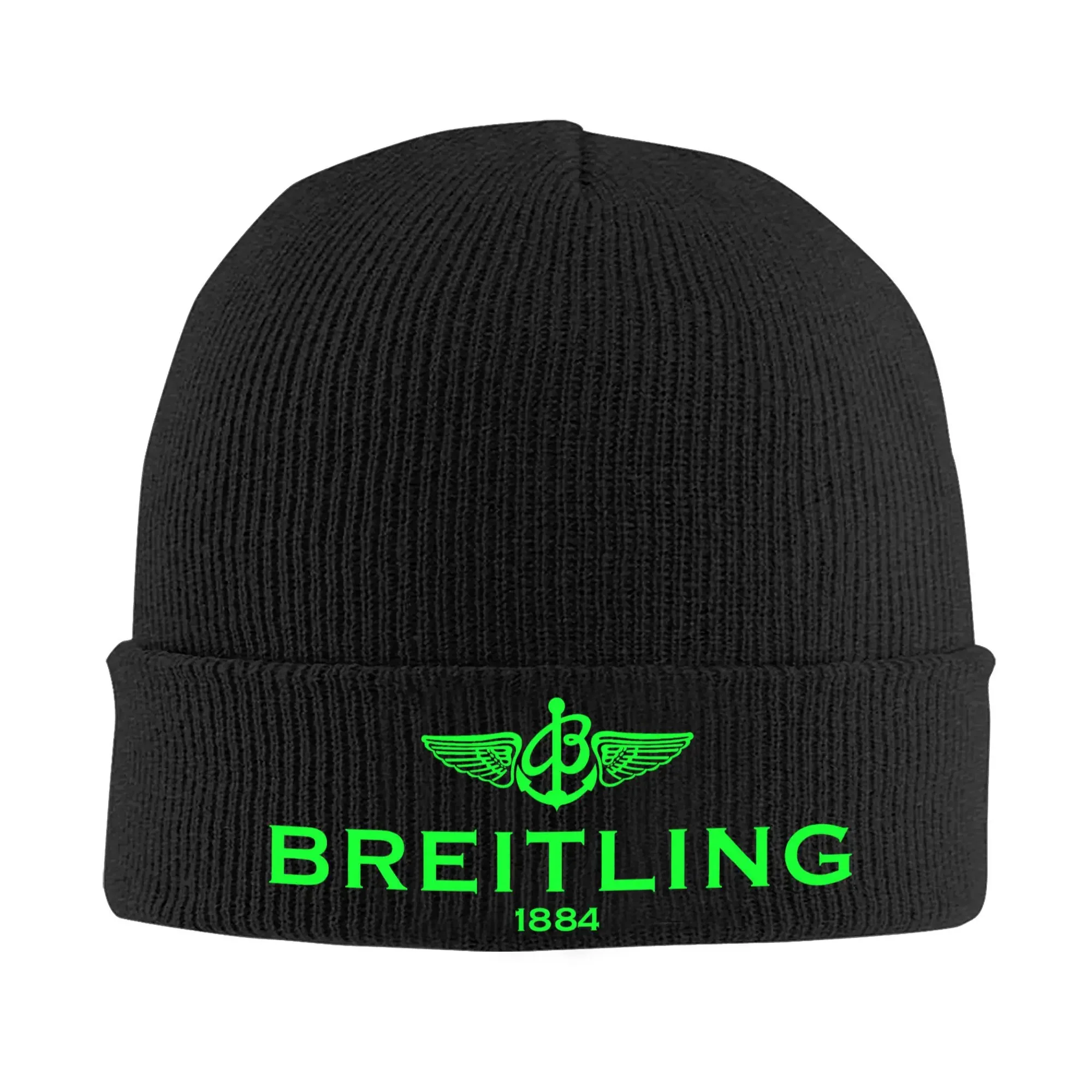 

Breitling-logo Knitted Hat Beanie Autumn Winter Hat Warm Unisex Street Cap Men Women Gift