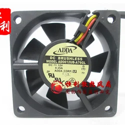 Осевой охлаждающий вентилятор для ADDA AD0612UB-A76GL 60*60*25 мм DC 12V 0.35A