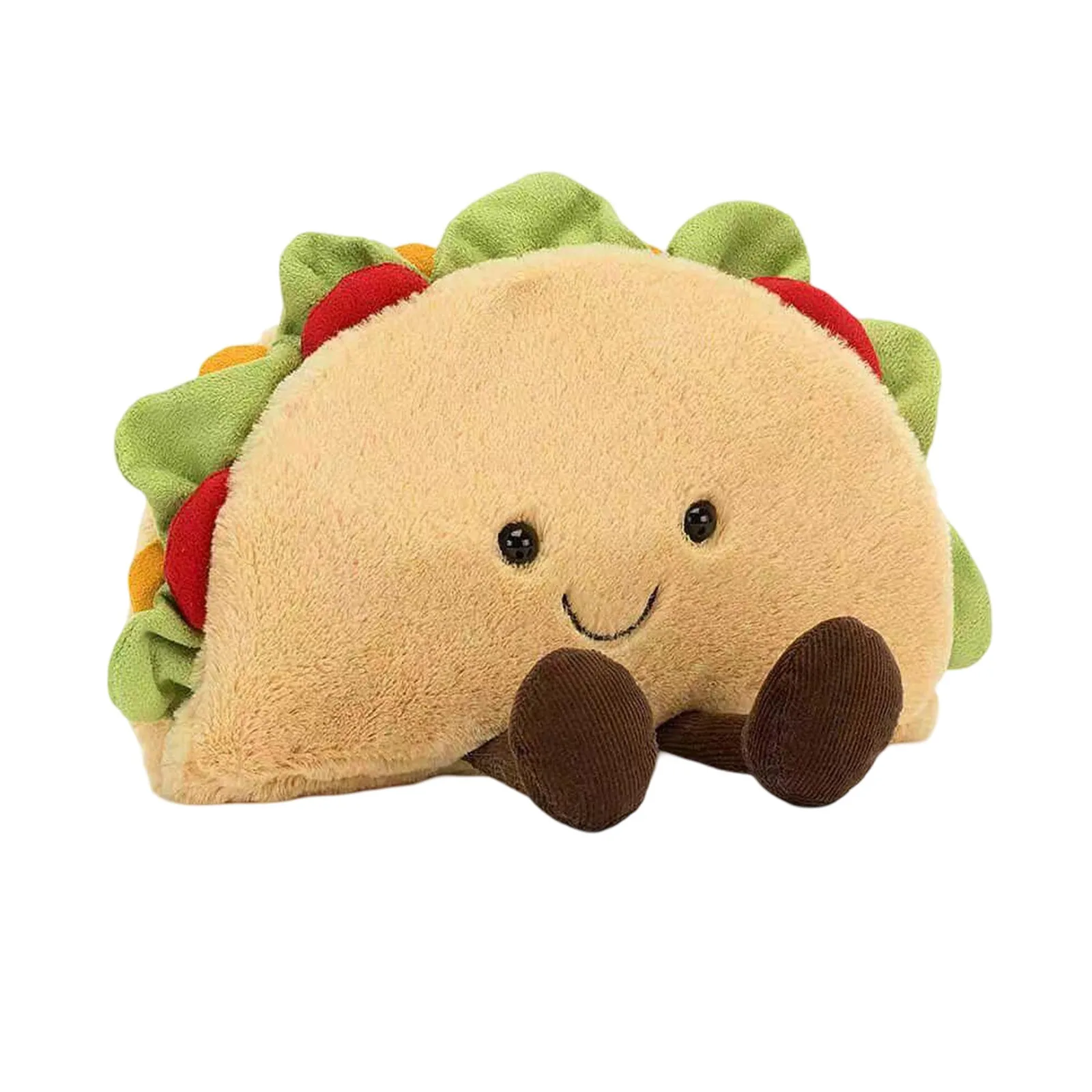 Juguetes de peluche para niños, muñecos de Pizza sándwich de hamburguesa, decoraciones para sala de estar y dormitorio, regalos de cumpleaños para niños a elegir