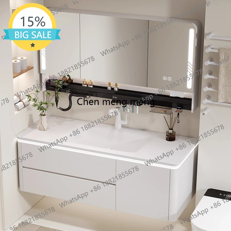 

J07 Drawers Simple Cupboard Organizer Toilet Bathroom Modern Quality Bathroom Cabinet Storage White Sink Vestidores Trendy Furni