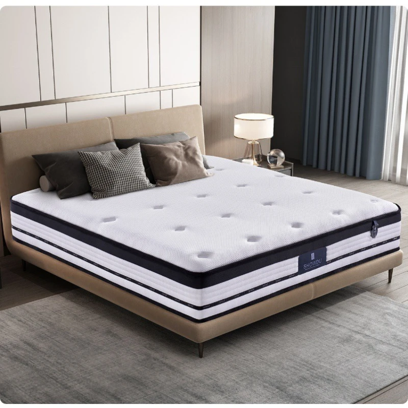 

Thermostatic fabric, natural latex, independent spring mattress 4D fiber