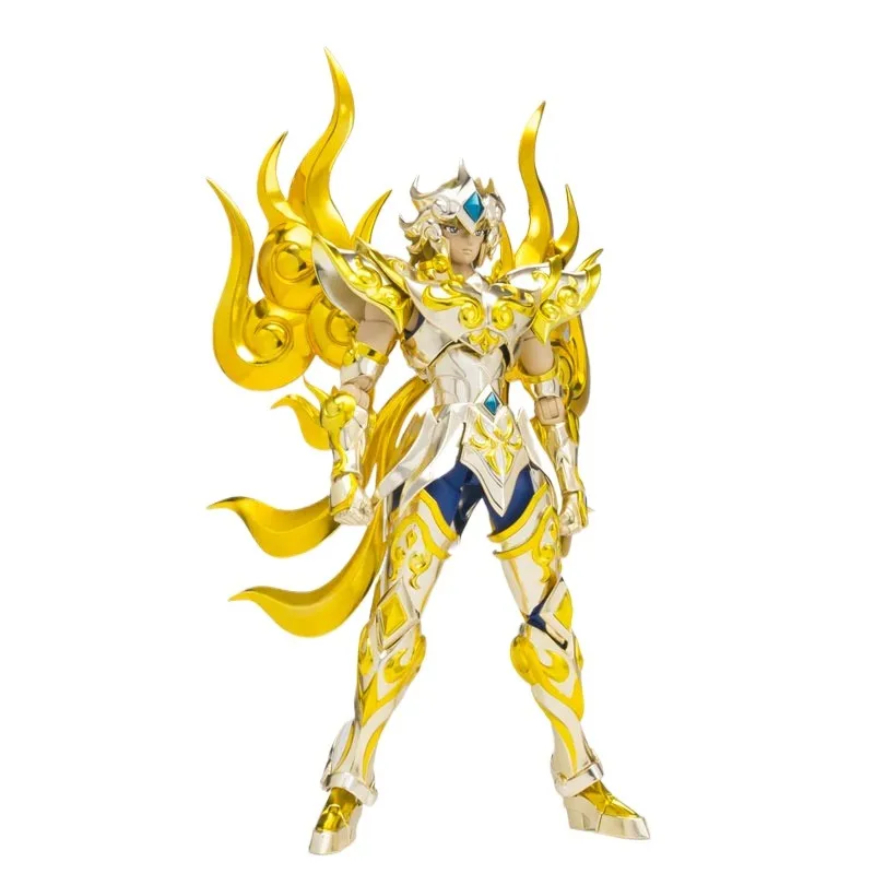 In Stock Genuine BANDAI Saint Seiya: Soul of Gold Leo Aiolia Myth Cloth EX Anime Figure Garage Kit Anime Cartoon Model Toys