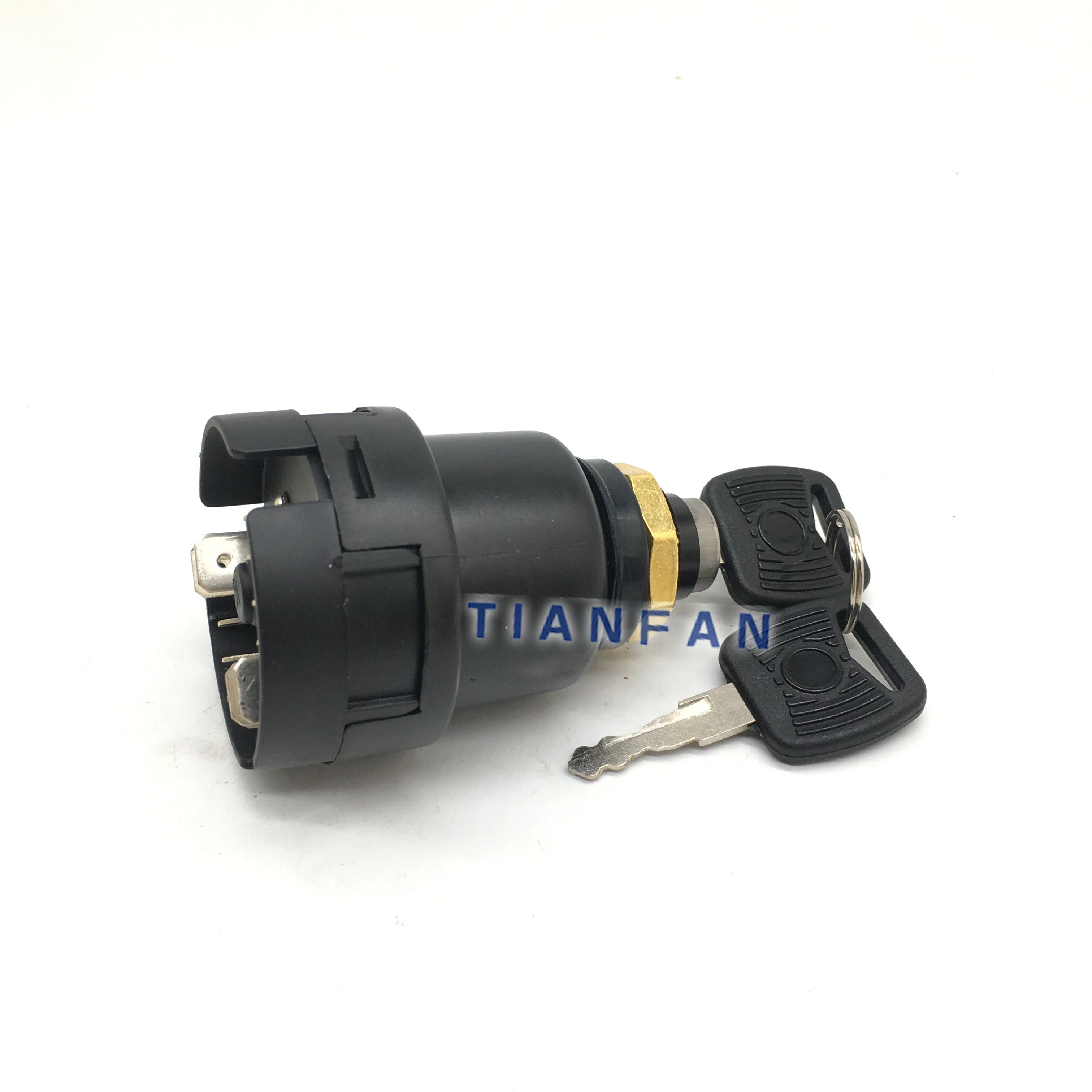 Electric Door Lock Start Switch Ignition Switch For Yuchai Excavator YC55 60 65 85 135 230 360-8