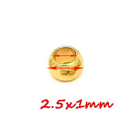 100 Stück 2 mm-12 mm Edelstahlperlen Europäische Kugelperlen mit Großem Loch für Schmuckherstellung DIY Armband Halskette