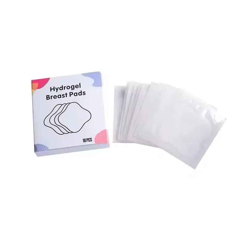 2024 hot selling Hydrogel Breast Pads Relief Breastfeeding Sore Nipples Disposable Cooling long lasting Nursing Pads